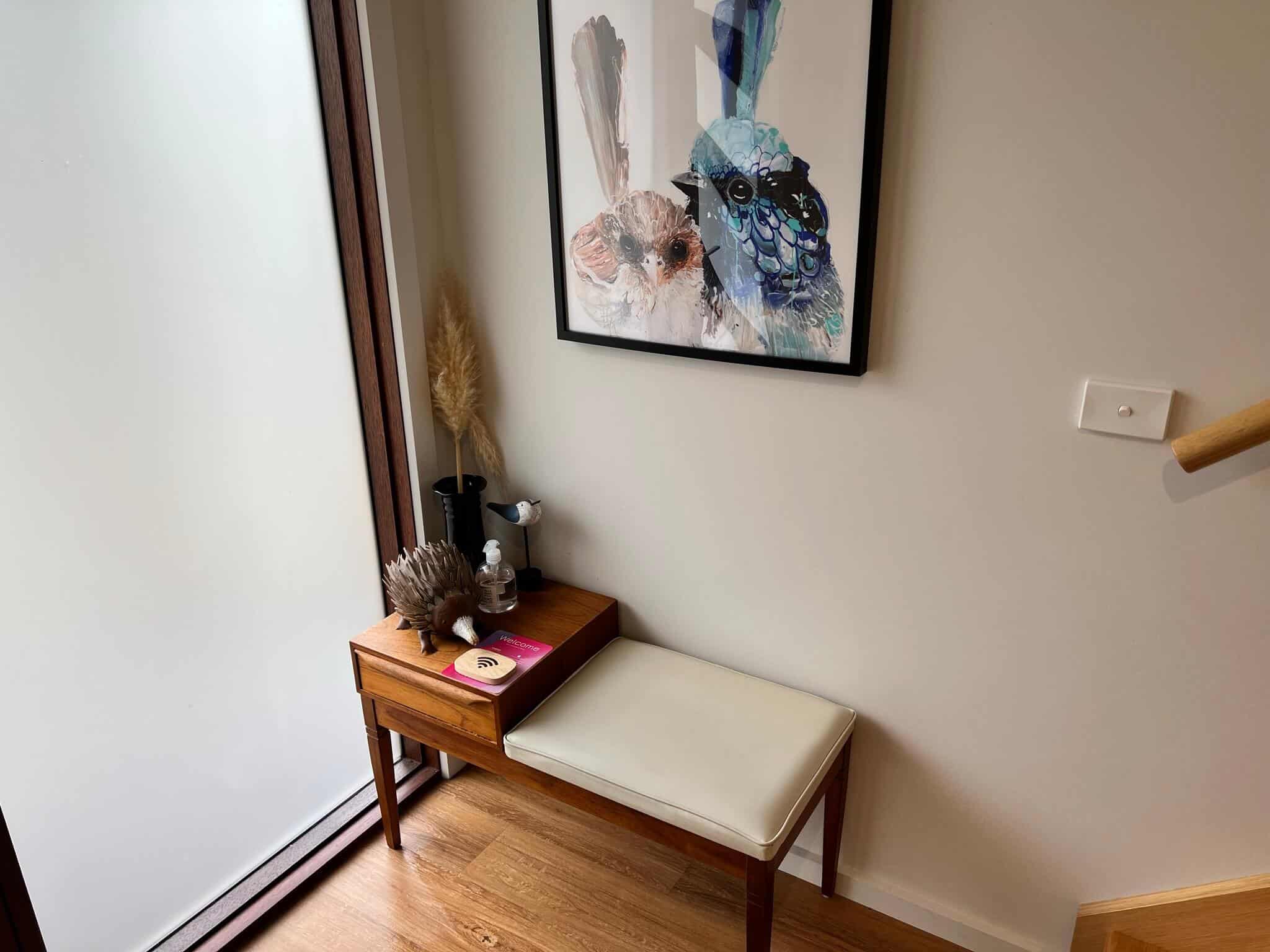 Entrance hallway in the house